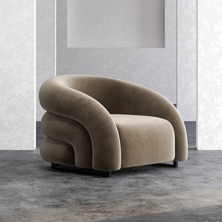 Occasional Upholstery Shell Chair