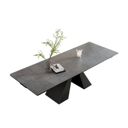 Modern Italian Style Sintered Stone Extendable Dining table 6-14 Seats Model ND6027 & Dining Sets