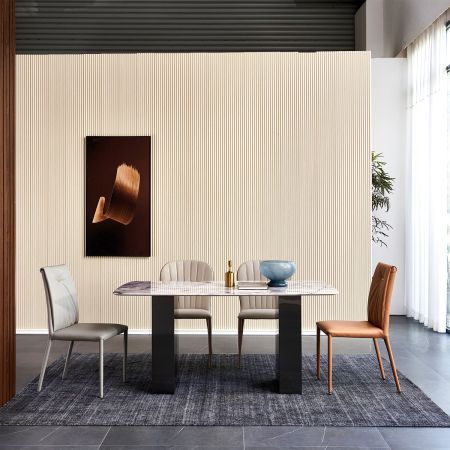 Modern Italian Style Sintered Stone Dining table 6/8/10 Seats Model ND6114 & Dining Sets