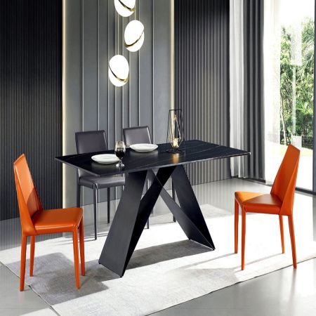 Modern Italian Style Sintered Stone Dining table 6/8/10 Seats Model ND621 & Dining Sets