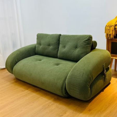 Wave Shape Compressed Sofa & Sofa Bed Foldable Sofa with Cost Saving Design More Colours and Sizes Customisable