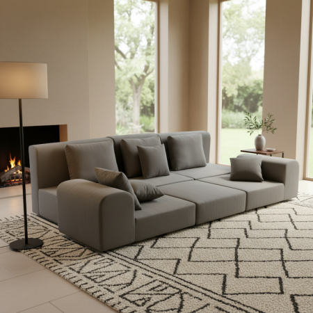 Haven XL Modular Compressed Sofa & Sofa Bed with Cost Saving Design More Colours and Sizes Customisable