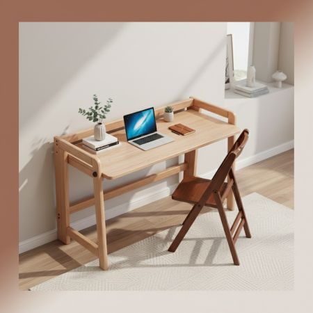 Nook Foldable Wooden Desk