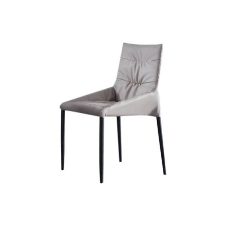 2PCS Modern Italian Style PU Leather Dining Chair Set Of 2 Model NC931