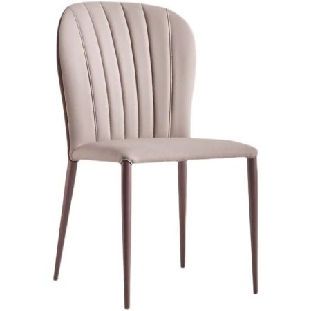 2PCS Modern Italian Style PU Leather Dining Chair Set Of 2 Model NC968