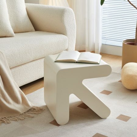 Multifunctional Arrow Side Table/Ottoman/Footstool/Bench