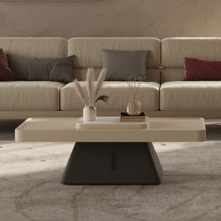 Luxury Piano Gloss Laquer Varnished Plywood Coffee Table