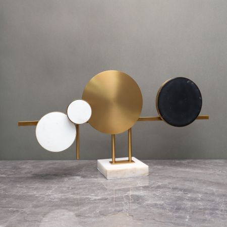 Modern Industrial Style Geometric Table Décor