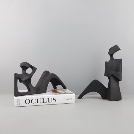 Modern Lying Pose Metal Abstract Table Décor