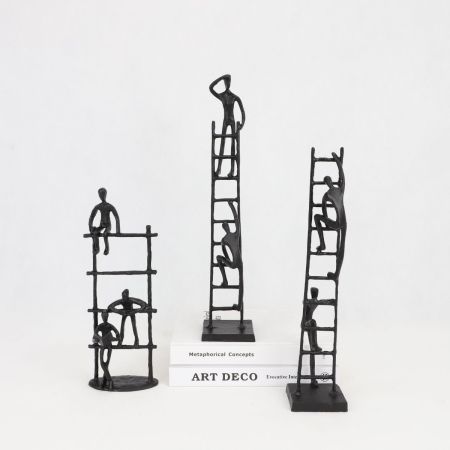 Casting Iron Climbing Ladder Table Décor
