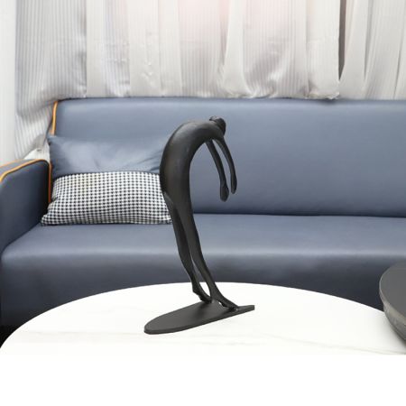 Metal Boating Man Table Décor