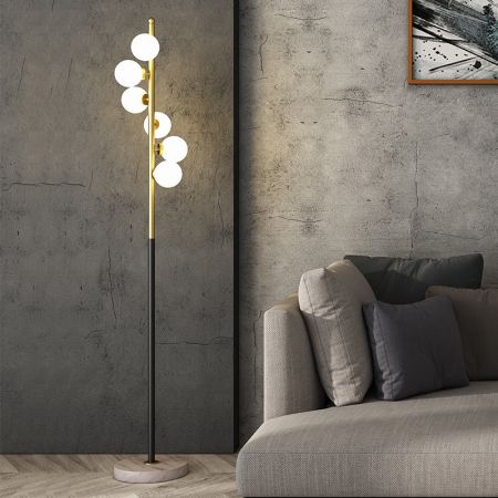 Planet Glass Balls LED Floor Lamp