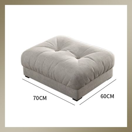 Milano Style Sofa Ottoman Customisable Colours & Sizes