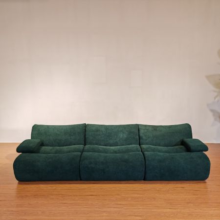 French Style Modular Compressed Sofa Foldable Sofa with Ottoman with Cost Saving Design