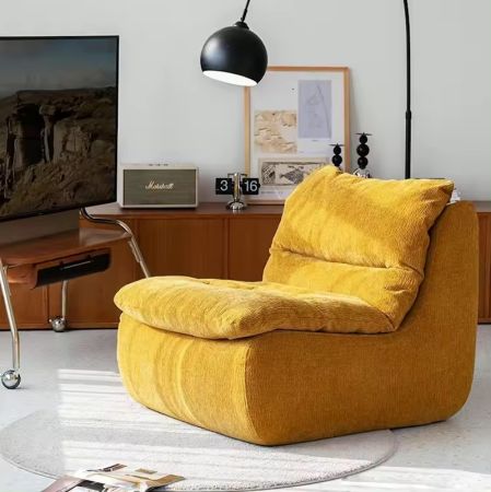 Cozy Foldable Velvet 1 seater/ 2 seater sofa with Cost Saving Design