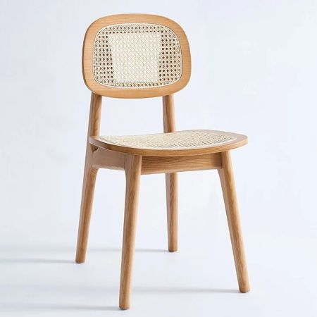 2PCS Carmen Rattan Dining Chair More Colours Customisable