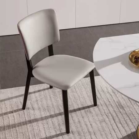 2PCS Cocoon Curve Solid Wood Dining Chairs More Colours Customisable