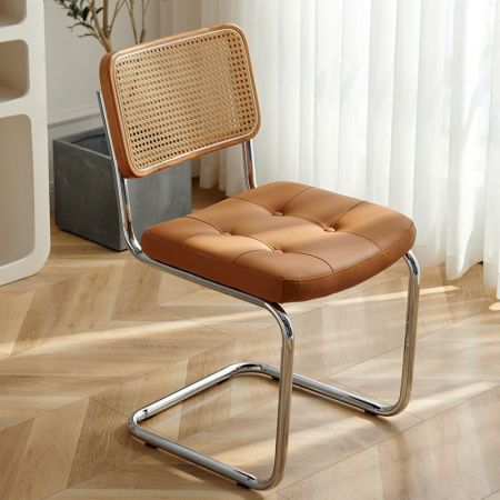 2PCS Cesca Rattan Chair with Upholstered Seat More Colours Customisable