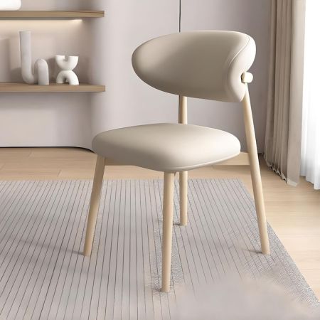 2PCS Modern Scandinavian Style Horn Dining Chair More Colours Customisable