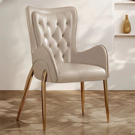 Luxury Modern Italian Style PU Leather Dining Chair YS832 More Colours Customisable