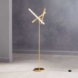Led rod cheap floor lamp