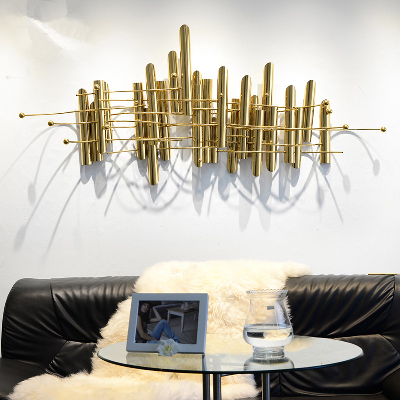 Modern Gold Abstract Wall Art Model A