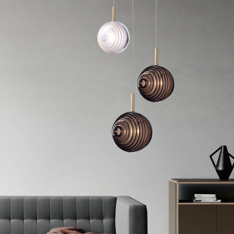 Designer Dark and Bright Star Pendant Lights Multi-Heads Customisable