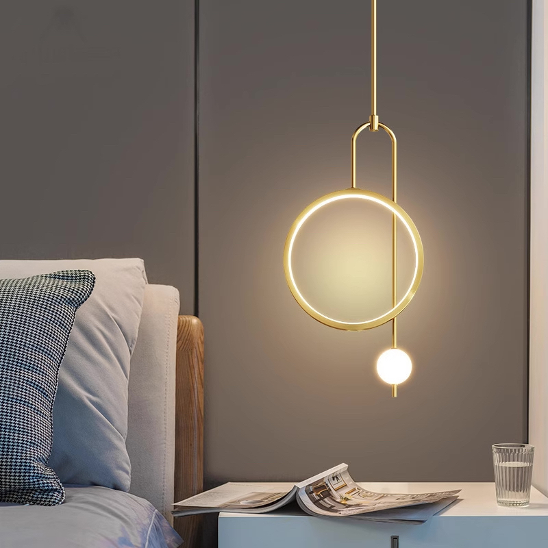 Minimalist Geometric Metal Pendant Lights