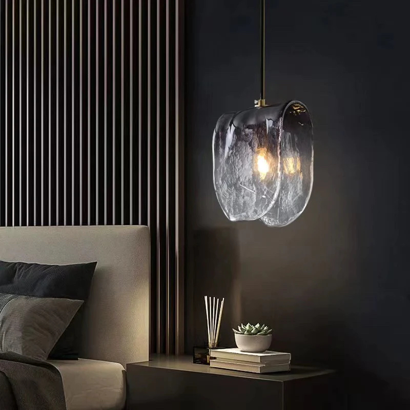 Modern Gradient Smoke Black Pendant Lights