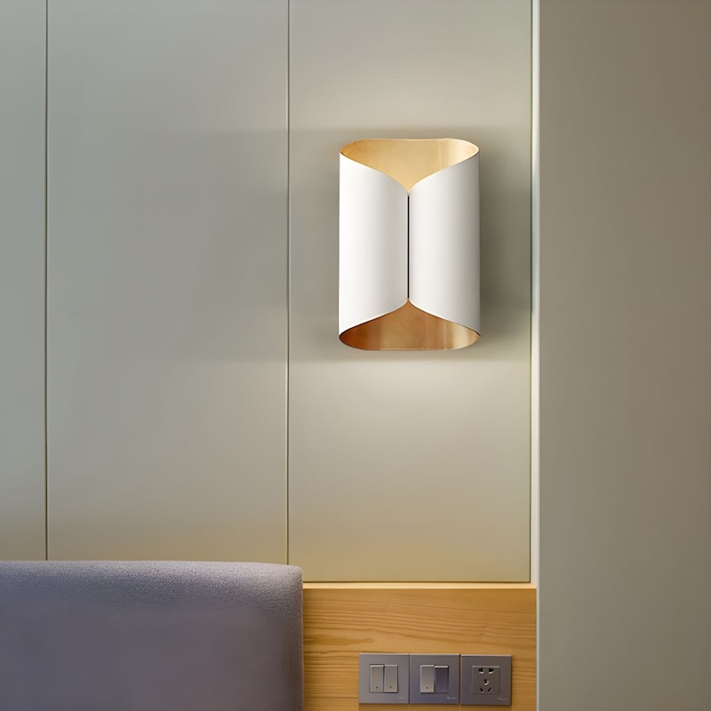 Minimalist Double-Layer Modern Metal Wall Light Wall Sconce Wall Lamp