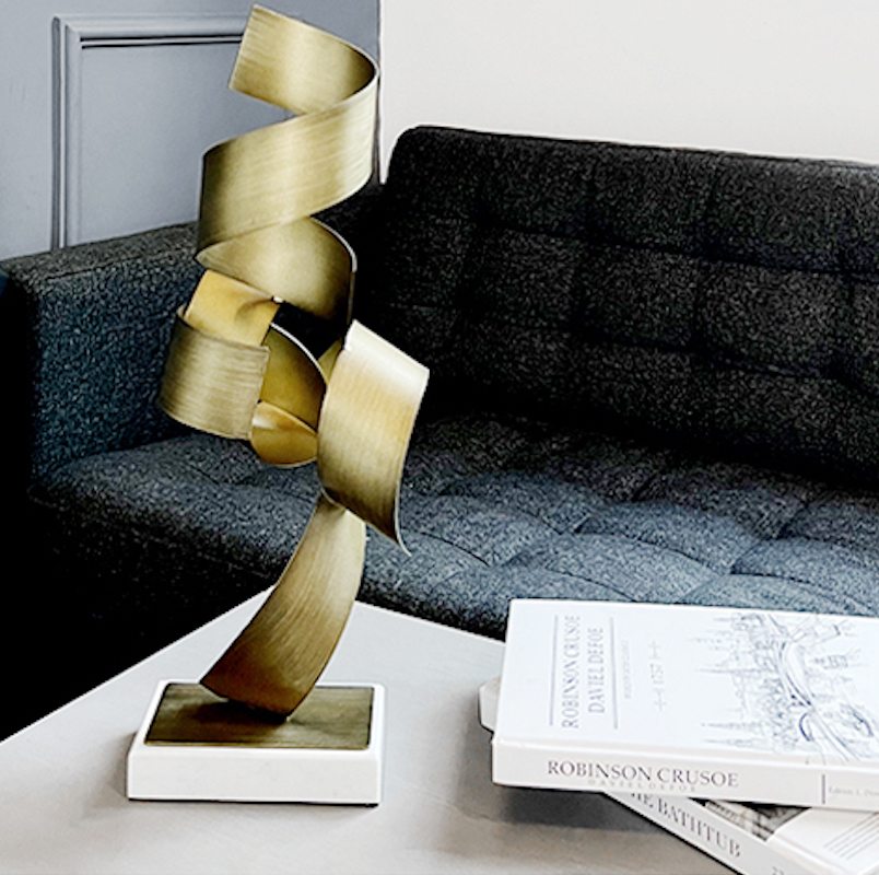 Modern Industrial Style Landscape Table Décor