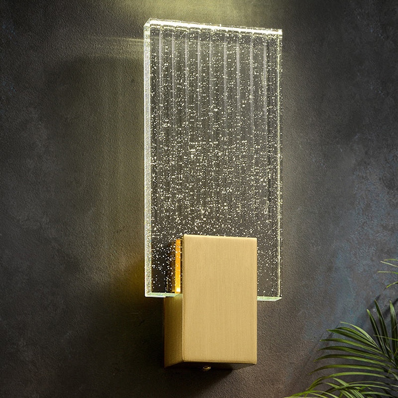 Modern Bubble Crystal LED Wall Light Wall Sconce Lamp