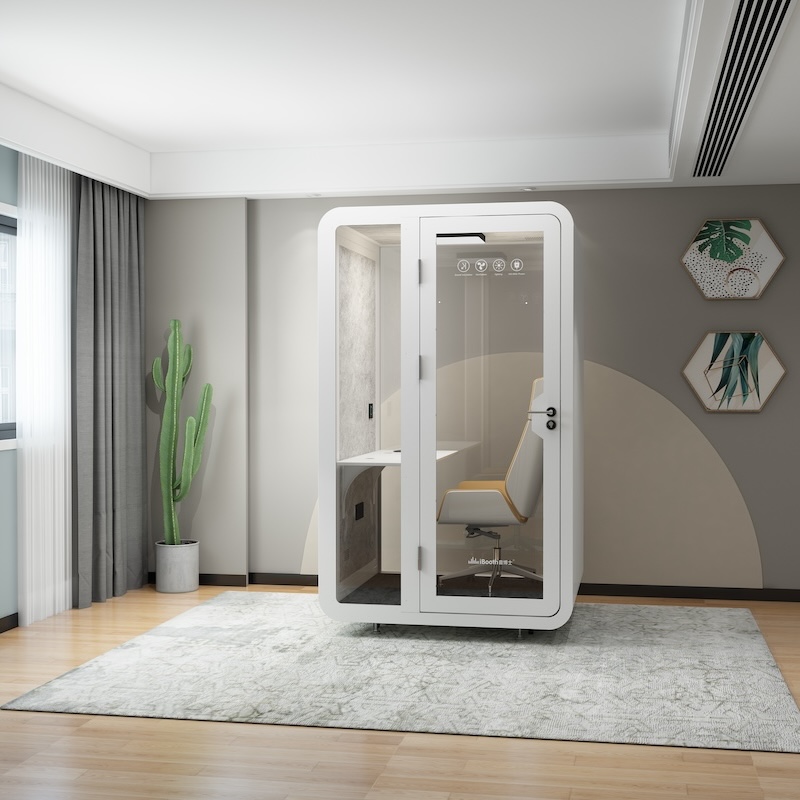 Sheet Metal Frame 2 Persons Professional Soundproof Booth