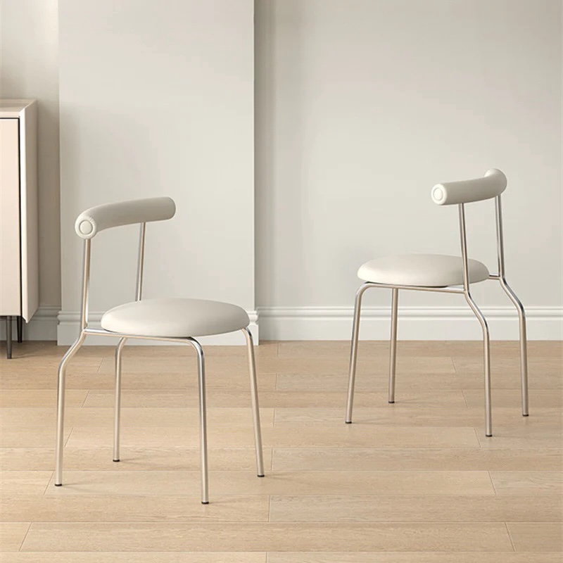 2PCS Modern Italian Style PU Leather dining chair Set of 2 Model NC9198