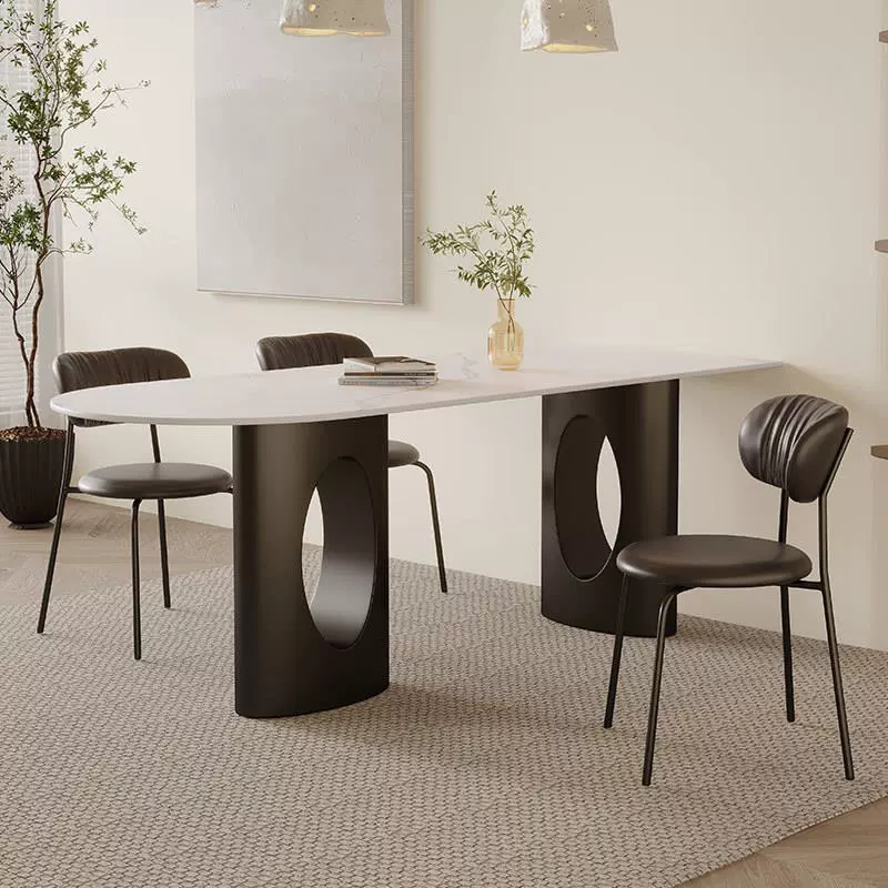 2PCS Ruched PU Leather Dining Chairs More Colours Customisable