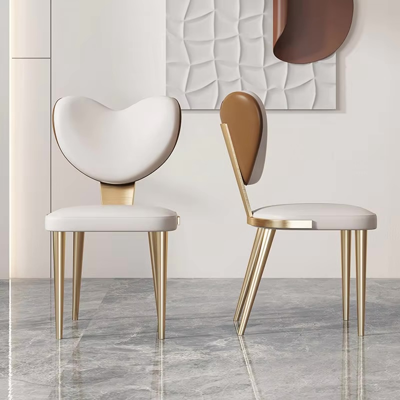 2PCS Modern Italian Style PU Leather Dining Chair YS811 More Colours Customisable