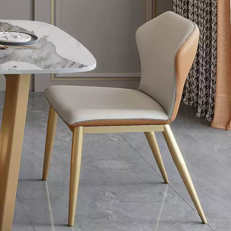 2PCS Modern Italian Style PU Leather Dining Chair YS815 More Colours Customisable