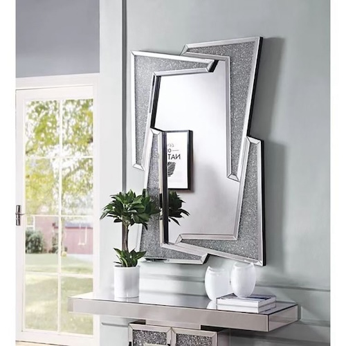 Modern Crystal & Faceted Mirrors: How to Add a Dazzling Focal Point to Your Home