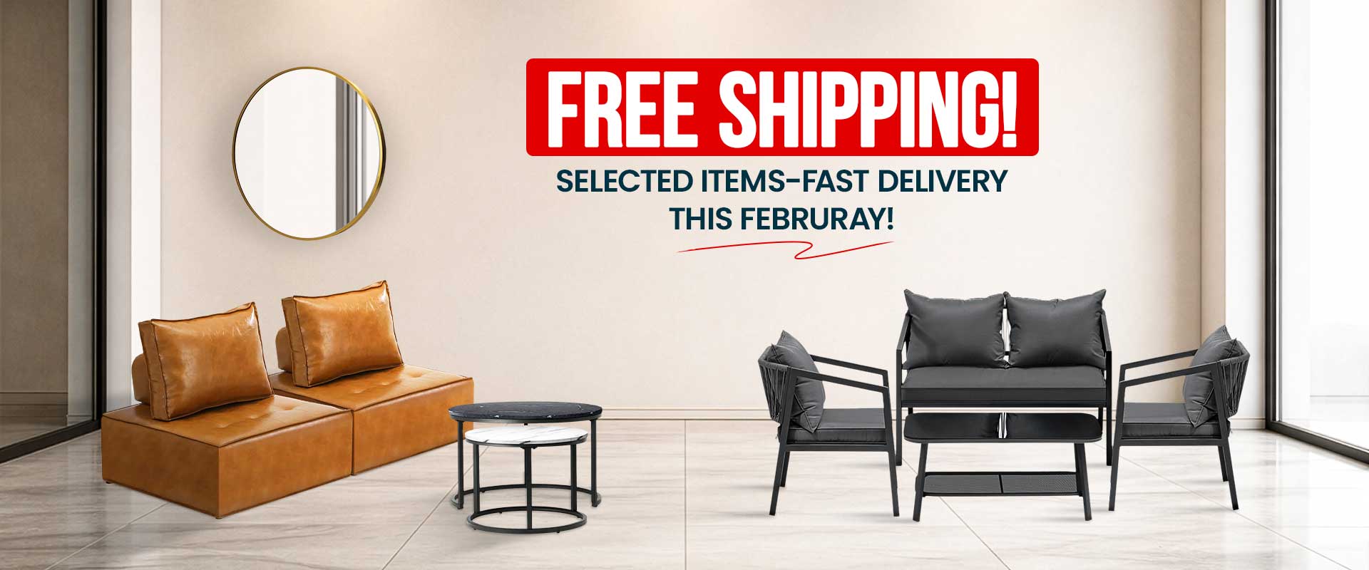 Free Shipping! Selected Items – Fast Delivery this Feburary!