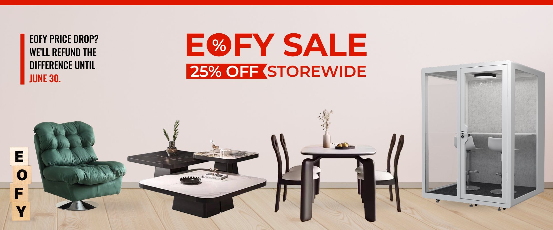 EOFY SALE, 25% Off Storewide! 